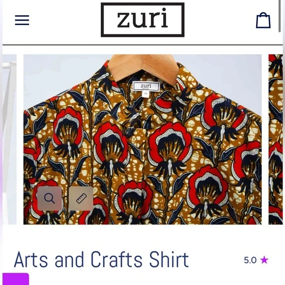 Zuri Arts and Crafts Shirt - Picture 8 of 9